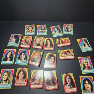 Vintage 1977 Spelling Goodman Charles Angels Stickers